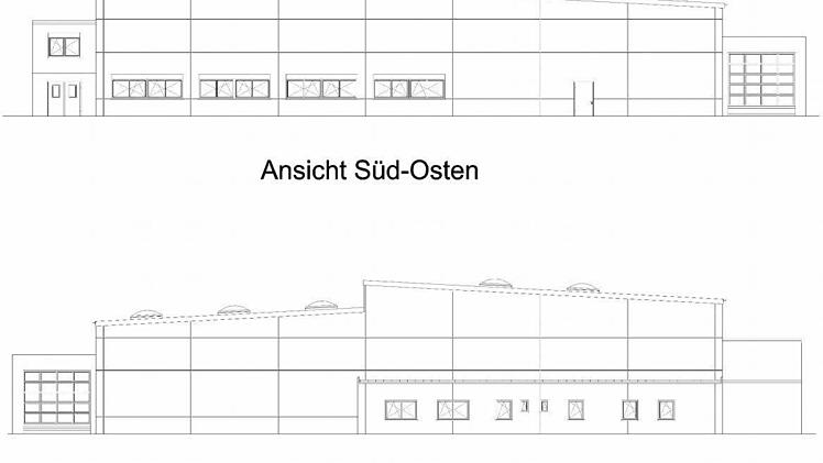 So sieht der Neubau aus.