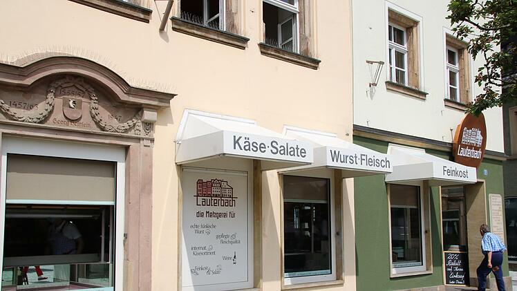 Was wird aus der ehemaligen Metzgerei Lauterbach in Kulmbach? Foto: Romy Denk