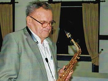 Edgar Keißler war ein begeisterter  Saxofonist. Foto: Familie Keßler
