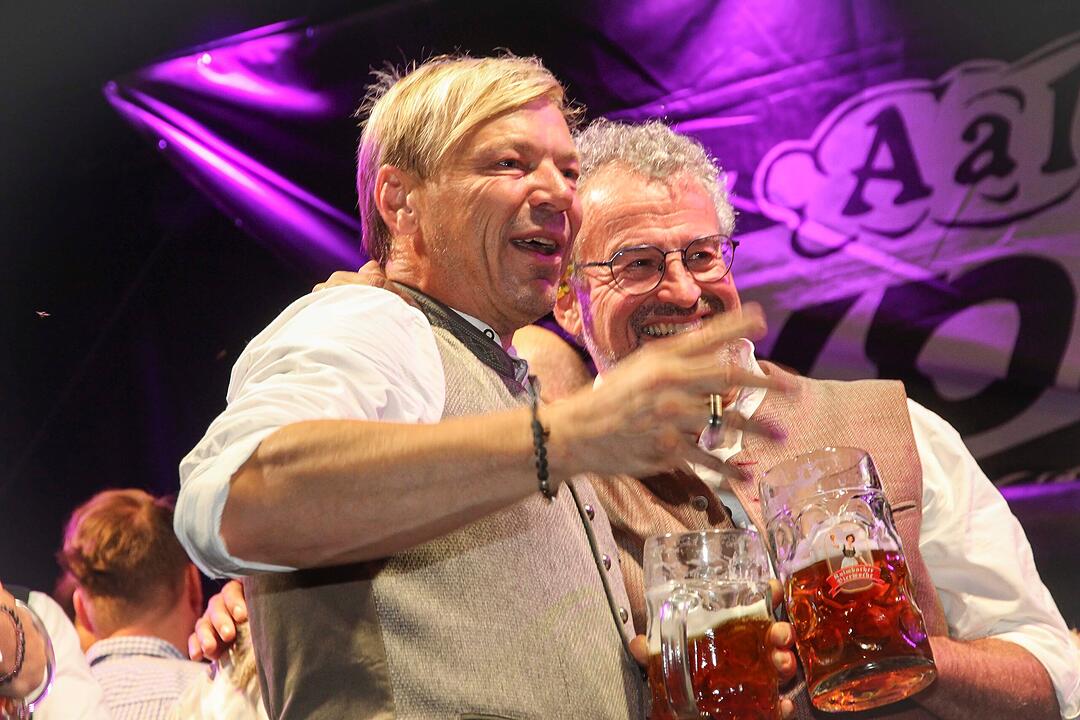 Am letzten Tag vom Bierfest wurde nochmal richtig gefeiert.