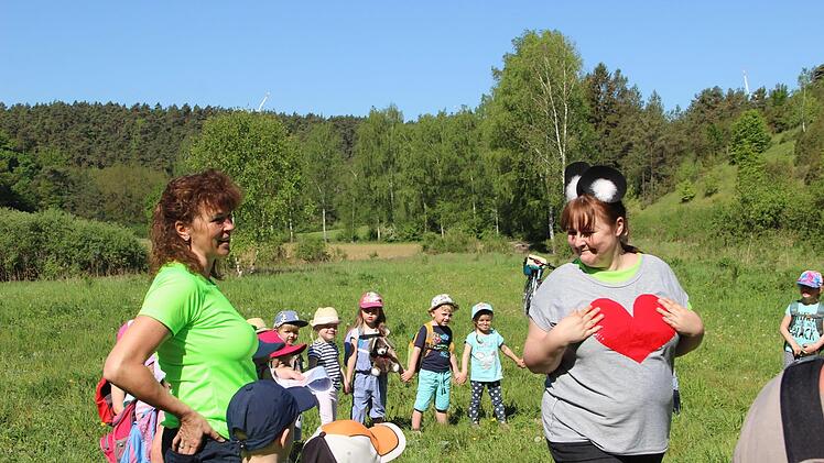 Kindergartenwallfahrt zur Talkirche.Heike Beudert
