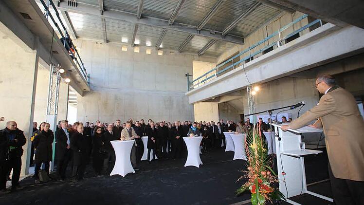 Richtfest für Siemens-Bürogebäude. Foto: Barbara Herbst