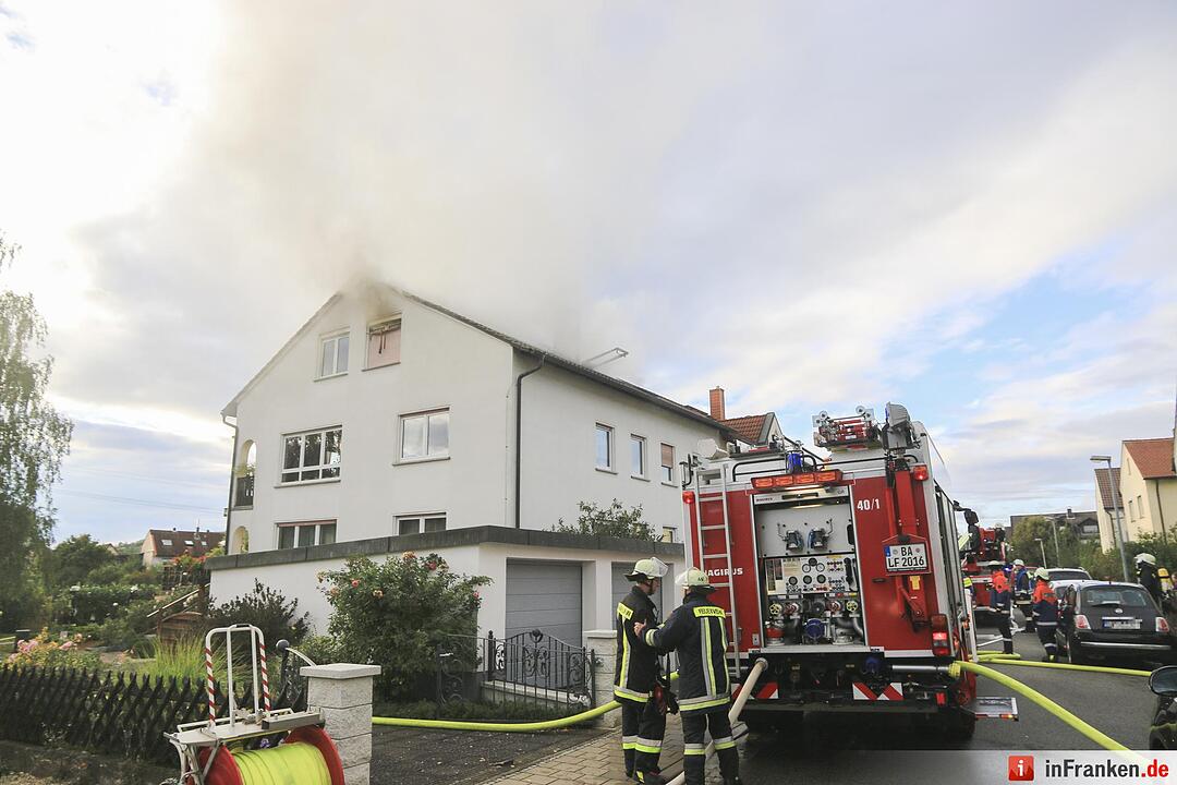 Brand in Hallstadt