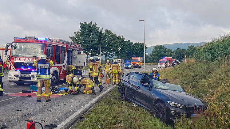 Unfall bei Hagenbach