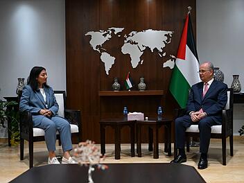 Bundesministerin besucht palästinensische Gebiete