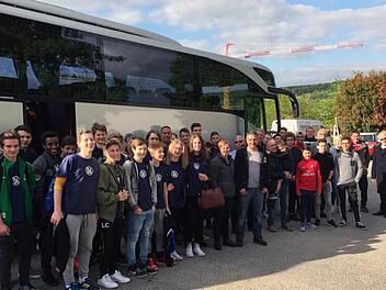 Der Bad Kissinger FC besuchte den Partnerverein in der franzäsischen Stadt Vernon.  Foto: FC