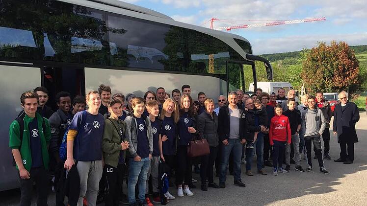 Der Bad Kissinger FC besuchte den Partnerverein in der franzäsischen Stadt Vernon.  Foto: FC