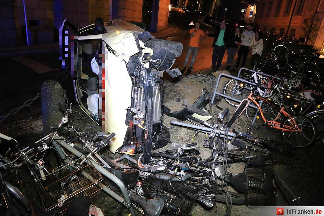 Pizzabote rast in Fahrräder