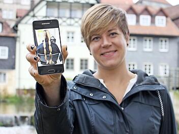 Jeanette Pechtold hat für einen guten Zweck 50 Zentimeter Haare gelassen. Bereuen tut sie diesen Schritt auf gar keinen Fall.  Foto: Lisa Kieslinger