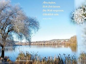 Ein Fotokalender mit Motiven vom Obermain oder mit Aufnahmen aus dem Familienleben ist sicher ein individuelles Geschenk. Foto: pr