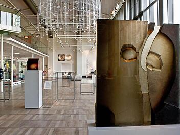 Auch hier bekommen die Besucher einiges geboten: Der Ausstellungsraum des europäischen Museums für modernes Glas in Rosenau ist auch wieder bei der regionalen Museumsnacht dabei. Fotos: Thomas Heuchling/CT-Archiv