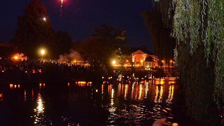 Die Saale brennt  Foto: Peter Rauch