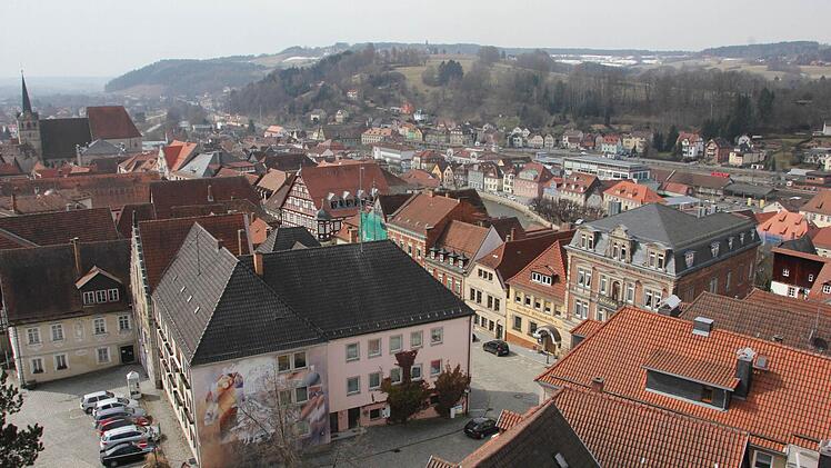 Der Blick vom Stadtturm Foto: Vanessa Schneider