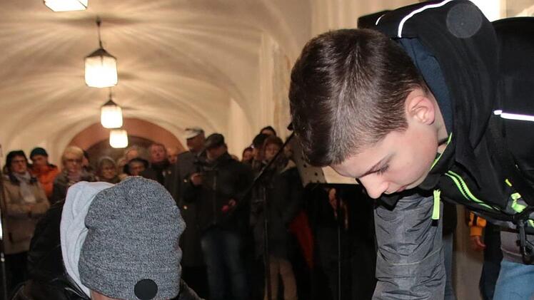 Eindrücke von der Gedenkfeier. Foto: Ralf Ruppert