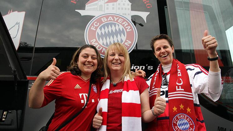 Sechsprozentige Frauen-Quote an Bord zum Champions-League-Halbfinale gegen Barcelona.