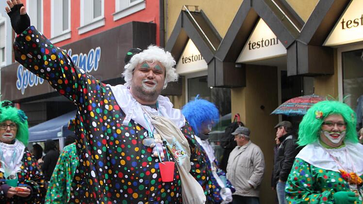 Faschingszug in Bad Brückenau 2016 Foto: Ulrike Müller