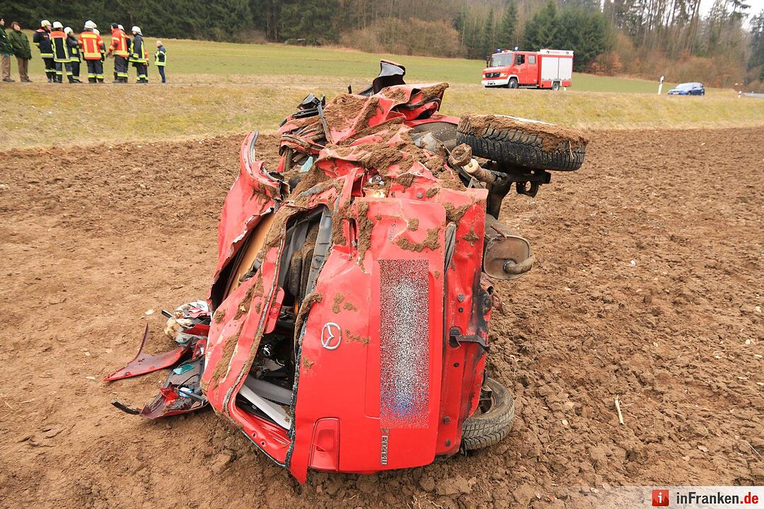 Schwerer Unfall bei Gößweinstein