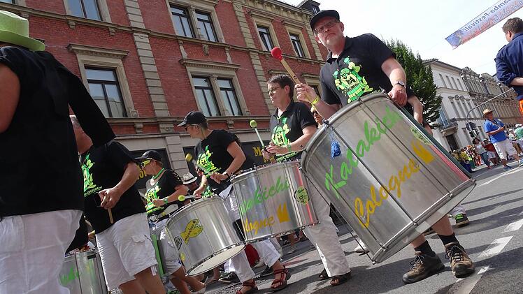 Samba in Coburg Foto: Jochen Berger