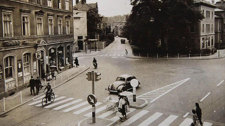 Heilig-Kreuz-Kreuzung im Jahr 1960Foto: Archiv / Leo Frick