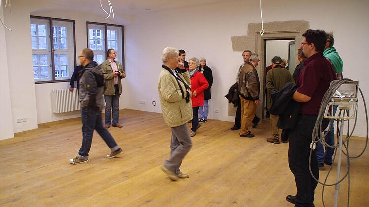 Das Foyer im zweiten Stock des Zeughauses macht schon einen guten Eindruck. Foto: Marco Meißner