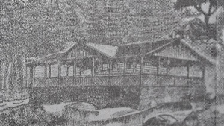 Alte Anzeige zur "Schutzhütten-Weihe" am 16. Mai 1926 Repro: Dieter Seyfarth