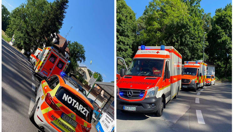 Fürth: Baby kommt zu früh - Mutter muss in Rettungswagen entbinden