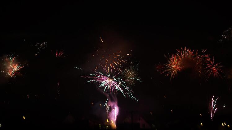 Silvester über Höchstadt.  Foto: Eva Sacher