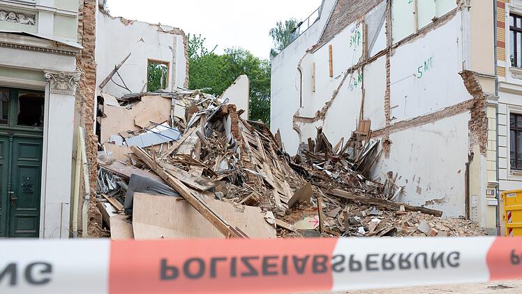 Nach dem Hauseinsturz in G&ouml;rlitz