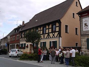 Eine Brauerei neben der anderen: von links Weißes Lamm, Goldener Schwan und Goldener Löwe.  Fotos: Lindner