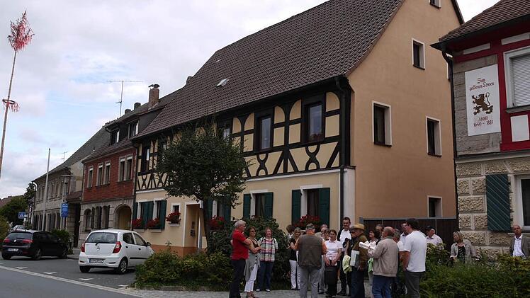Eine Brauerei neben der anderen: von links Weißes Lamm, Goldener Schwan und Goldener Löwe.  Fotos: Lindner