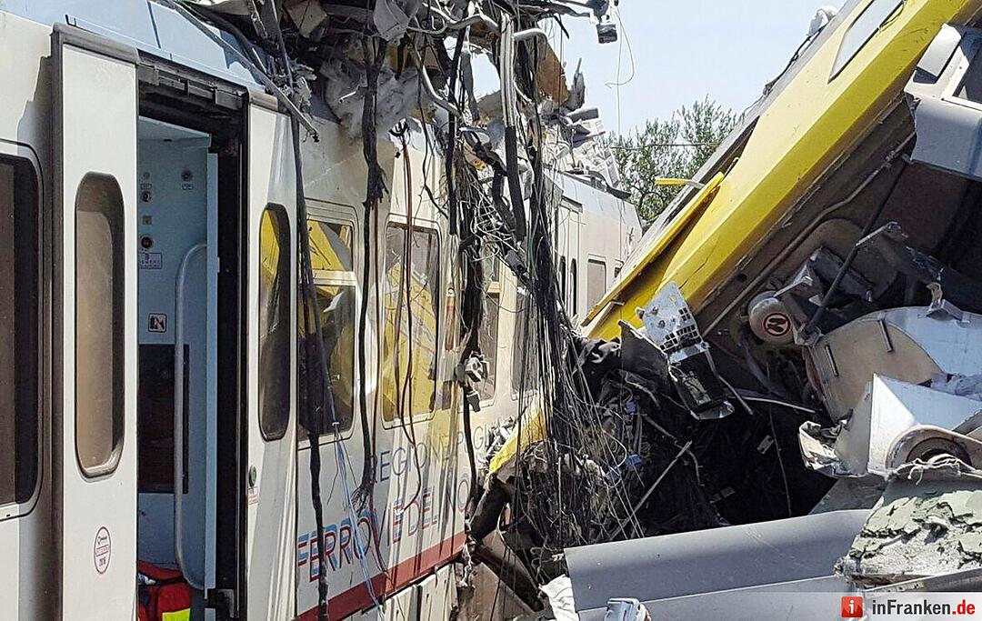 Viele Tote bei Zugünglück in Italien