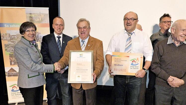 "Bronze" konnte die Windheimer Abordnung mitnehmen, ebenso wie ...