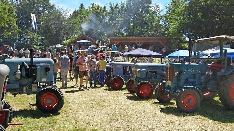 Das Treffen der Eicherfreunde im Seßlacher Stadtteil Krumbach ist schon legendär.  Foto: Lisa Faber