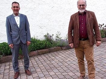 Bereits in der ersten Sitzung war der Gemeinschaftsvorsitzende August Weingart (rechts ) als Mediator mehrmals gefordert. Als sein Stellvertreter wurde Thomas Hack (links) gewählt. Foto: Bianca Volkert