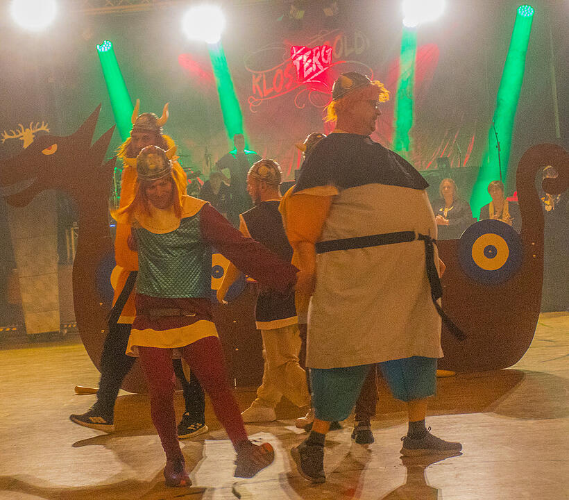 Mit der Liveband Klostergold.