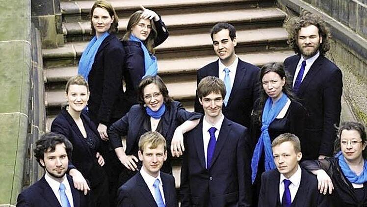 Das vocalis ensemble gastiert in der Münnerstädter Stadtpfarrkirche und stellt nordische Chormusik-Werke vor. Foto: vocalis ensemble