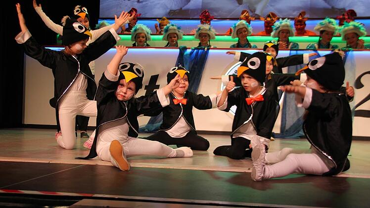 Auch die "Pinguine" waren mit von der Partie. Foto: Veronika Schadeck