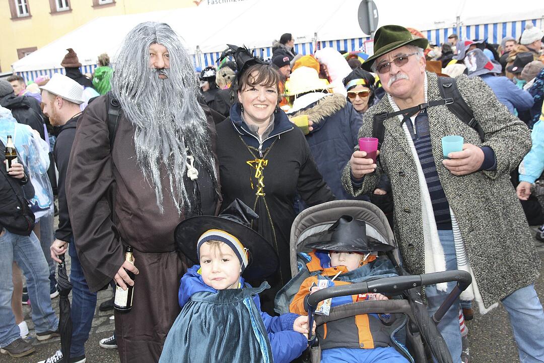 Großer Faschingsumzug  zum Stadtsteinacher Marktplatz