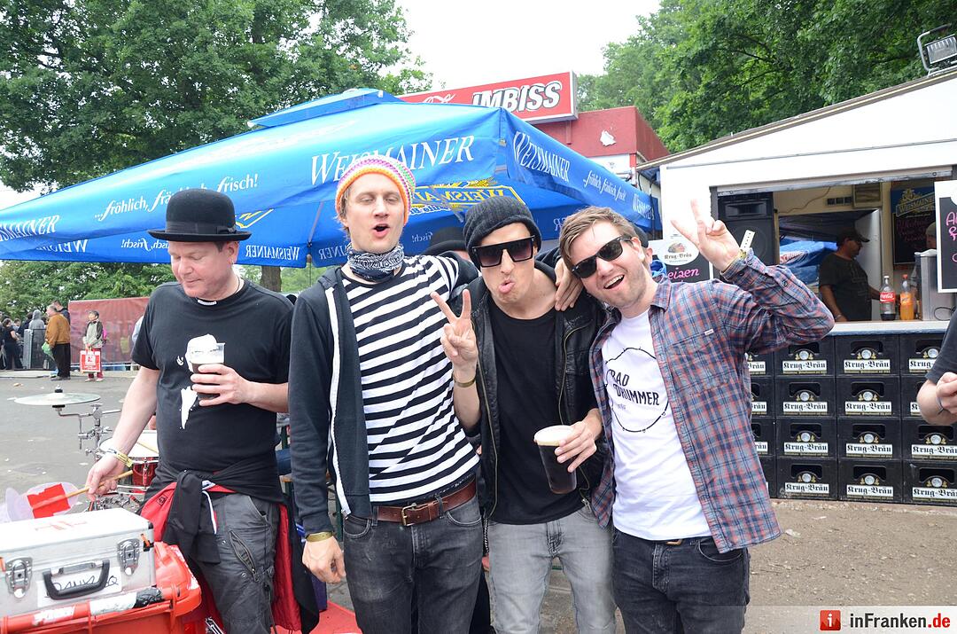 Rock im Park 2016: Besuch auf dem Zeltplatz