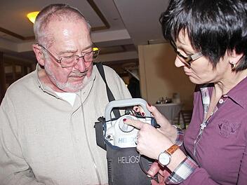 Detlef Langer ist neuer Vorsitzender der Selbsthilfegruppe "Luftikus", die sich einmal imMonat Haard trifft. Unterstützt wird er weiterhin von Manuela Röhlinger. Foto: Heike Beudert