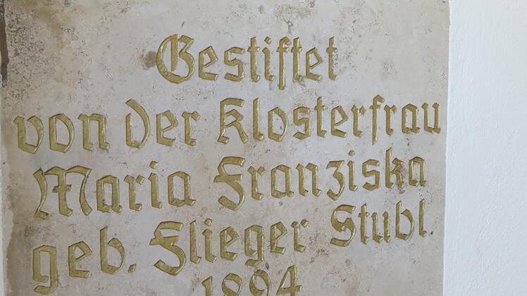 Nach Genesung von schwerer Krankheit ließ die Ordensfrau 1894 die Kapelle errichten.