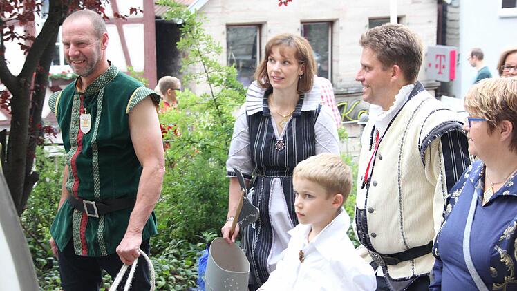 Historischer Festzug durch Kronach. Foto: Marco Meißner