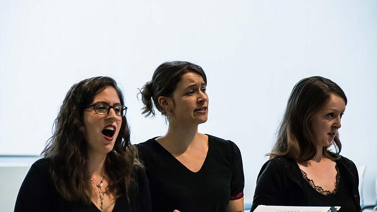 Das "Ensemble 1684" aus Leipzig unter der Leitung von Gregor Meyer gastierte in der Coburger Morizkirche. Foto: Jochen Berger