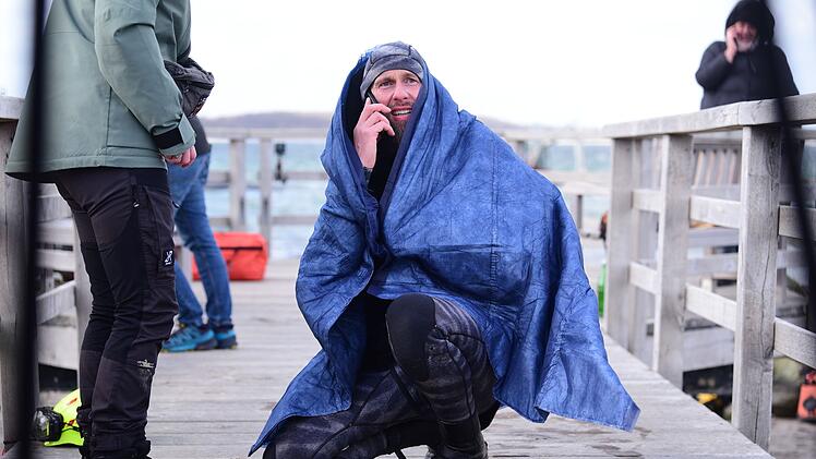 Wal an der Ostseek&uuml;ste gestrandet