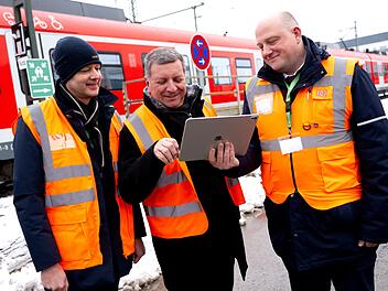 Pr&auml;sentation einer ferngesteuerten S-Bahn