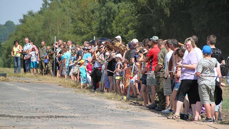 Große Spannung im Publikum.
