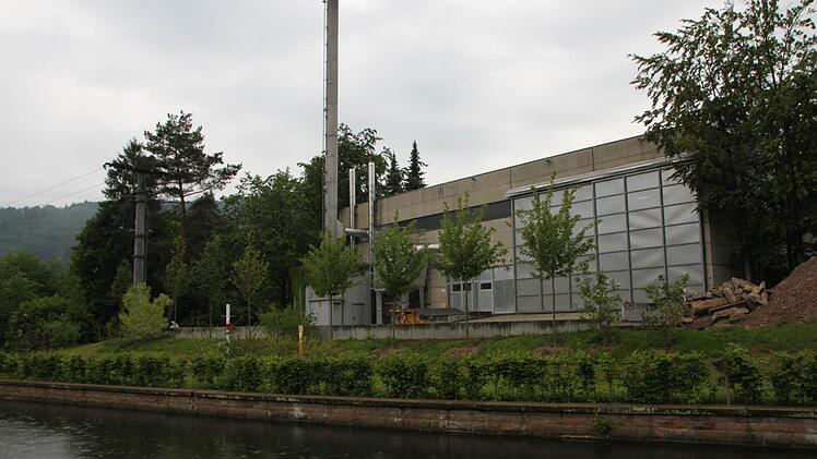 Auch an der Heizzentrale tut sich was: Bäume wurden angepflanzt.