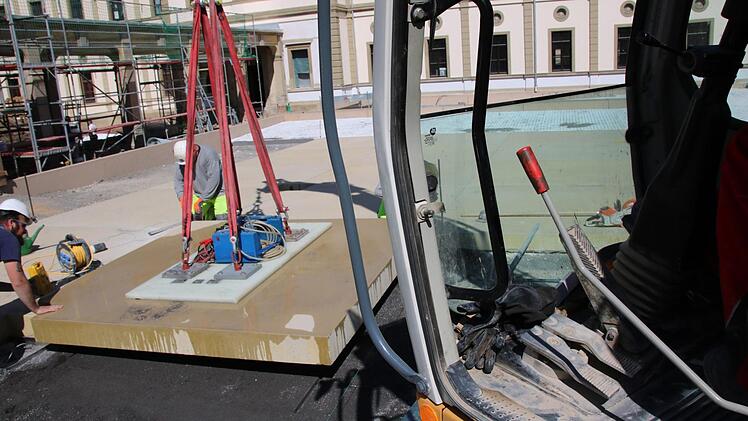 Eindrücke von der Baustelle Luitpoldbad. Foto: Ralf Ruppert