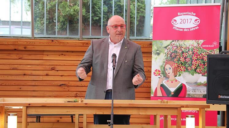 Martin Gramsch, der Bezirksvorsitzende des Bayerischen Gärtnerei-Verbandes.  Foto: Andreas Schmitt