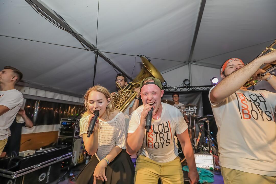 Endlich wieder Partystimmung im Sandgebiet